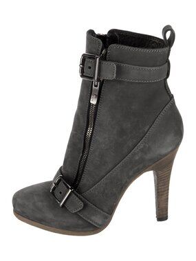 BARBARA BUI Gray Ankle Boots sz 5.5
